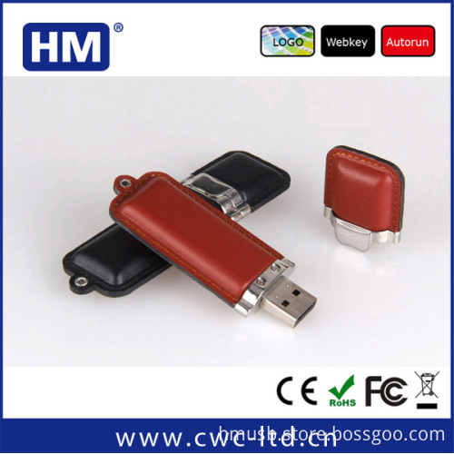 USB 3.0 Stick High Speed USB Flash Drive USB Memory Stick Pen Drive Leather Casing
